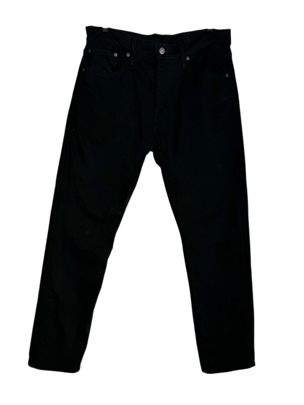 Levi's Men's Black Straight-Leg Slim fit Jeans